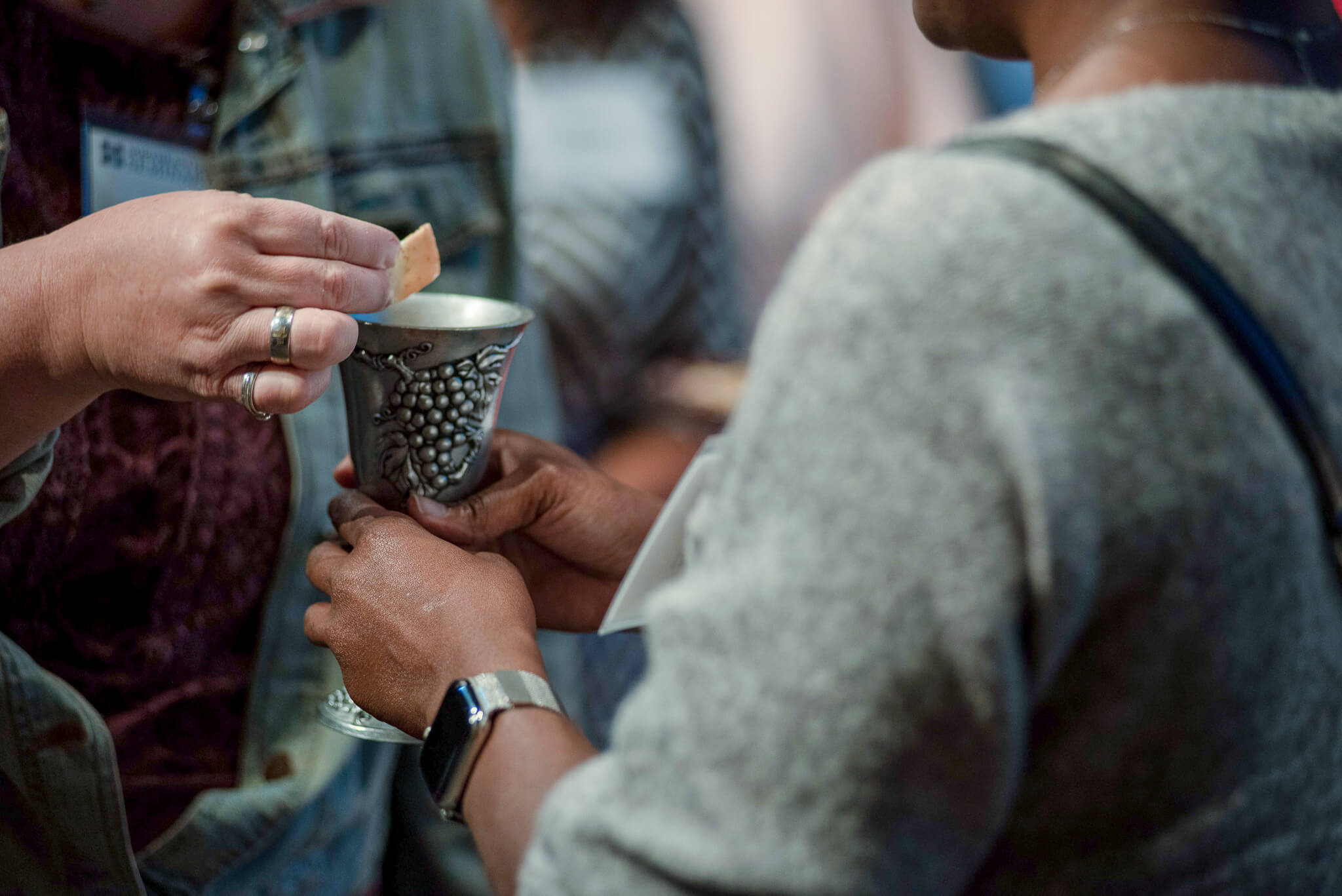 people taking communion