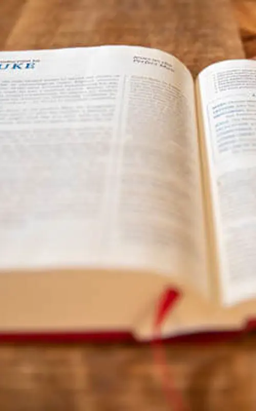 open bible