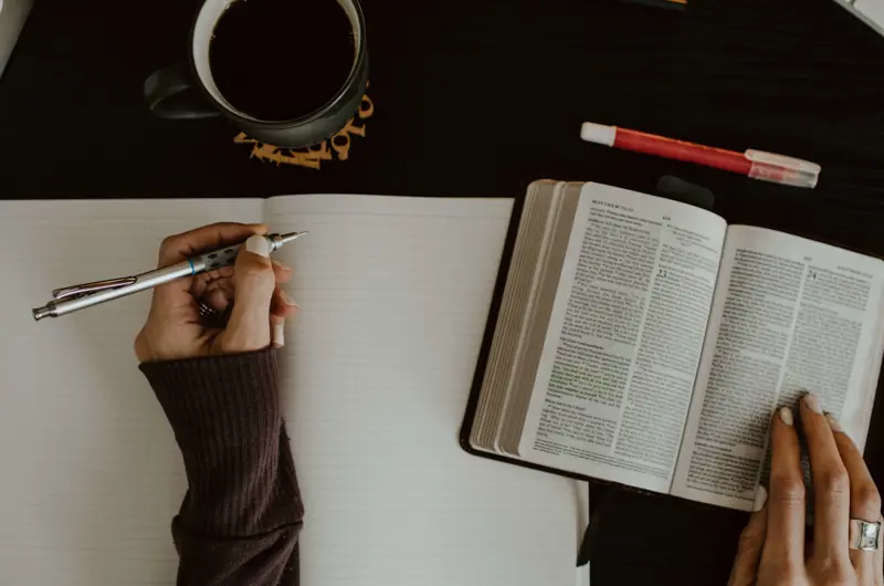 Taking notes on the Bible