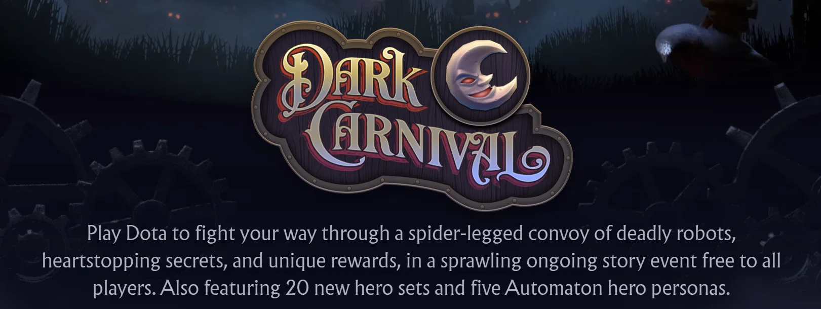 Dota 2's Dark Carnival Is Finally Here After Days of Teasing