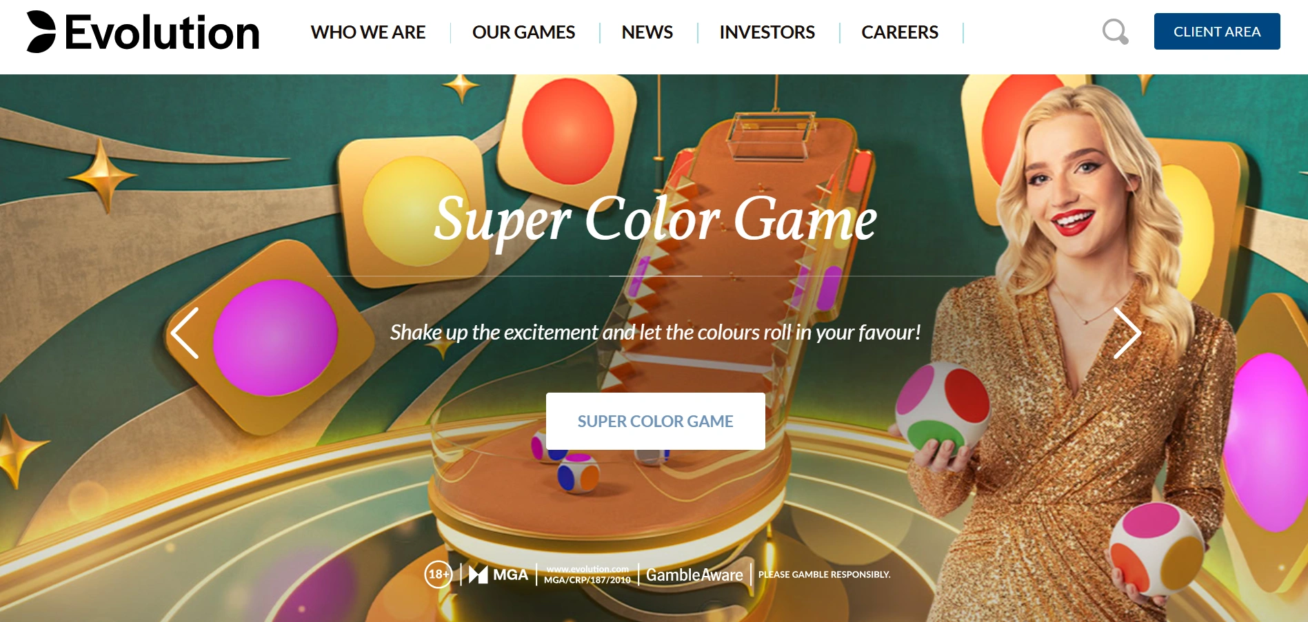 Evolution Gaming Games
